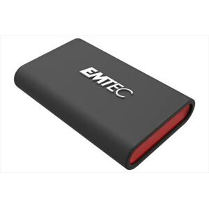 EMTEC Hard Disk Esterno Ecssd512gx210-nero/rosso