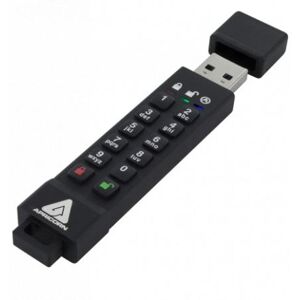 Apricorn Aegis Secure Key 3z unità flash USB 16 GB USB tipo A 3.2 Gen 1 (3.1 Gen 1) Nero (ASK3Z-16GB)