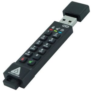 Apricorn ASK3-NX unità flash USB 128 GB USB tipo A 3.2 Gen 1 (3.1 Gen 1) Nero (ASK3-NX-128GB)