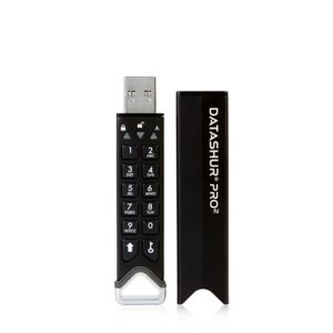 iStorage datAshur PRO2 unità flash USB 4 GB USB tipo A 3.2 Gen 1 (3.1 Gen 1) Nero (IS-FL-DP2-256-4)
