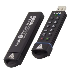 Apricorn ASK3 unità flash USB 16 GB tipo A 3.2 Gen 2 (3.1 2) Nero [ASK3-16GB]