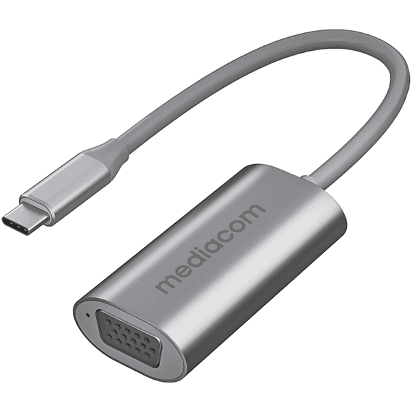 mediacom adattatore usb-c to vga