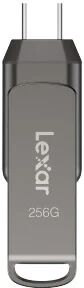 Lexar JumpDrive LJDD400256G-BNQNG unità flash USB 256 GB USB tipo-C 3.2 Gen 1 (3.1 Gen 1) Grigio