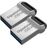 Gigastone USB 3.1 Flash Drive Z90 (256GB 2-pack)