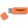 INTEGRAL Pen USB 2.0 Neon 32GB Laranja