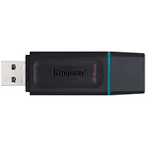 Kingston DataTraveler Exodia - USB flash-enhet - 64 GB - USB 3.2
