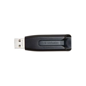 Verbatim V3 USB 3.0 Drive Black/Grey 128GB - 49189