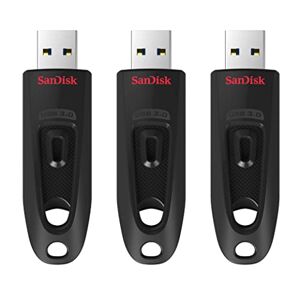 Sandisk Ultra 32GB USB Flash Drive USB 3.0 up to 130MB/s Read - Triple Pack