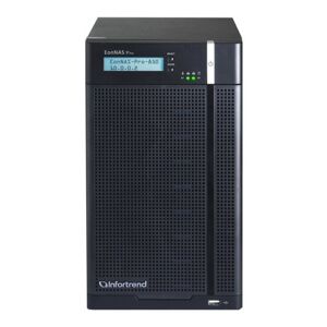 Infortrend 32TB 8 Bay Pro 850-1 EonNAS Network Attached Storage (Intel Core i3 Dual-Core, 4GB Memory Upgradable to 8GB, iSCSI)