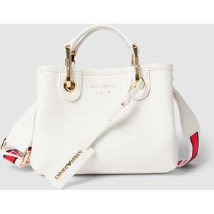 Emporio Armani Handtasche mit Label-Details und verstellbarem Schulterriemen, Größe One Size - EUR - Weiss - One Size