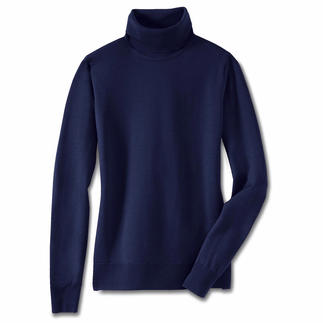 John Smedley Handtaschen-Pulli und -Rolli, Rolli - 36 - Navy