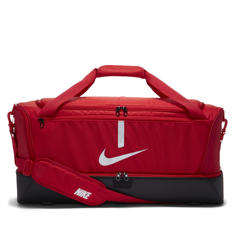 Nike Academy Team Football Hardcase Duffel Bag (Large, 59L) - Red - size: ONE SIZE