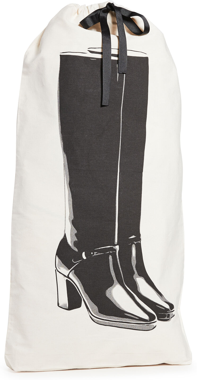 Bag-all Tall Classic Boot Bag Natural/Black One Size  Natural/Black  size:One Size