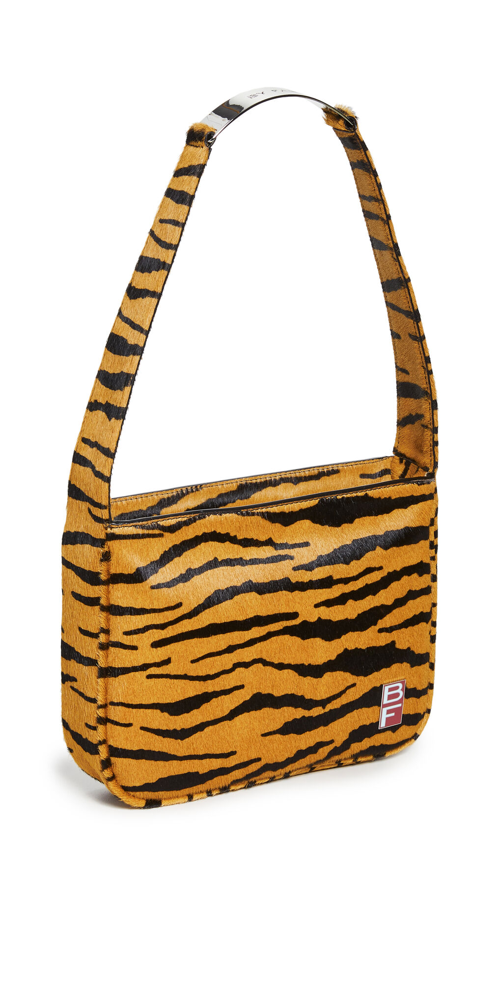 BY FAR Venice Tiger-Print Pony Hair Bag Tiger Print One Size  Tiger Print  size:One Size