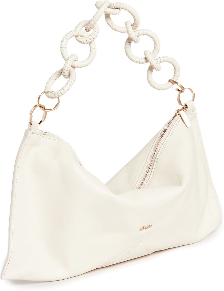 Cult Gaia Hera Ring Mini Shoulder Bag Off White One Size  Off White  size:One Size