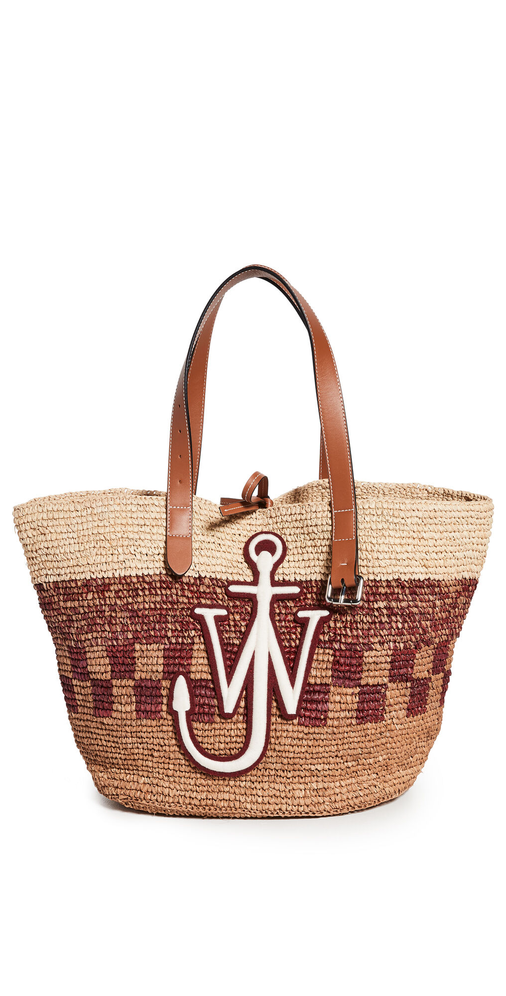 JW Anderson Basket Belt Tote Bordeaux One Size  Bordeaux  size:One Size