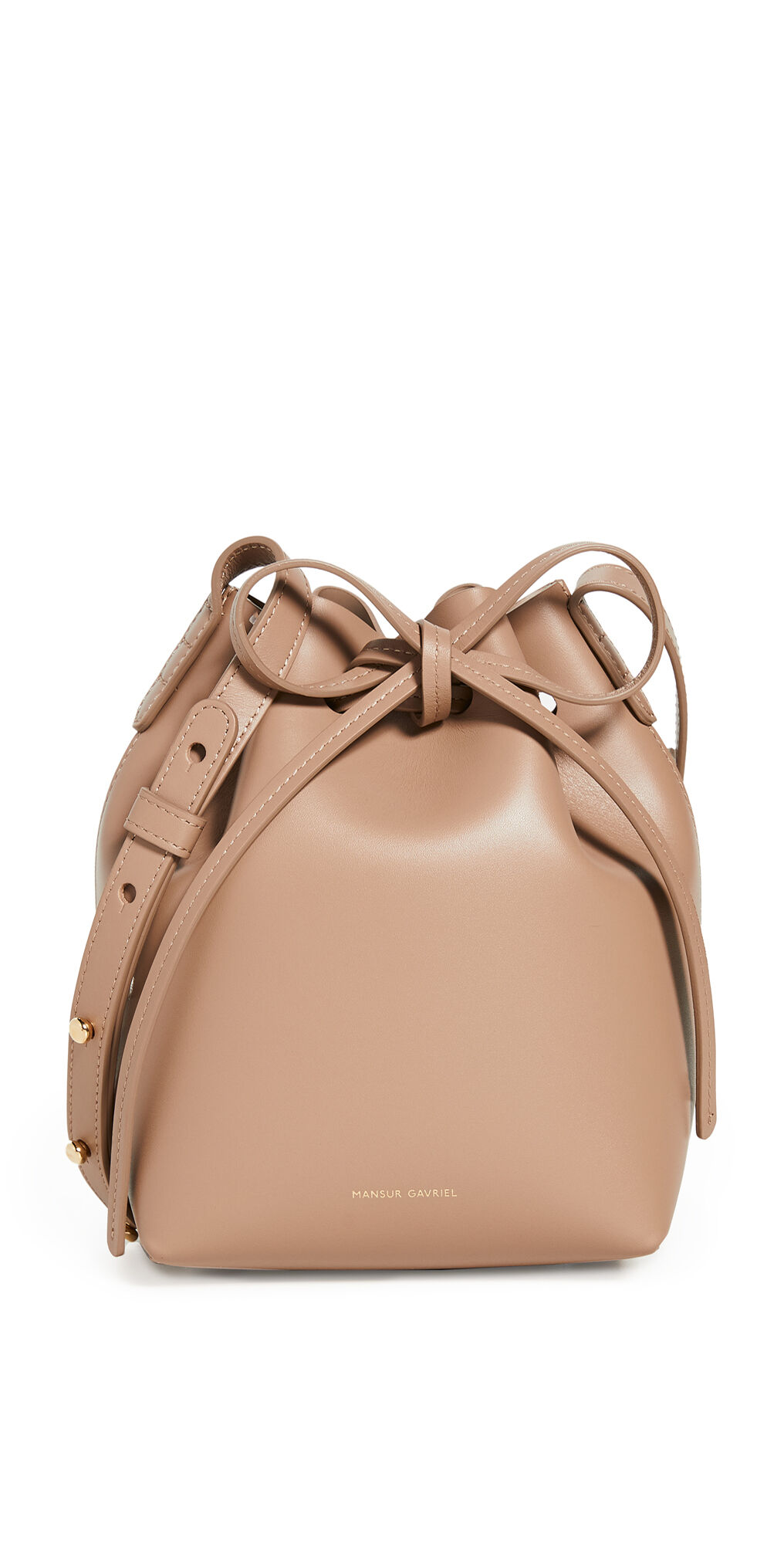 Mansur Gavriel Mini Mini Bucket Bag Biscotto One Size  Biscotto  size:One Size