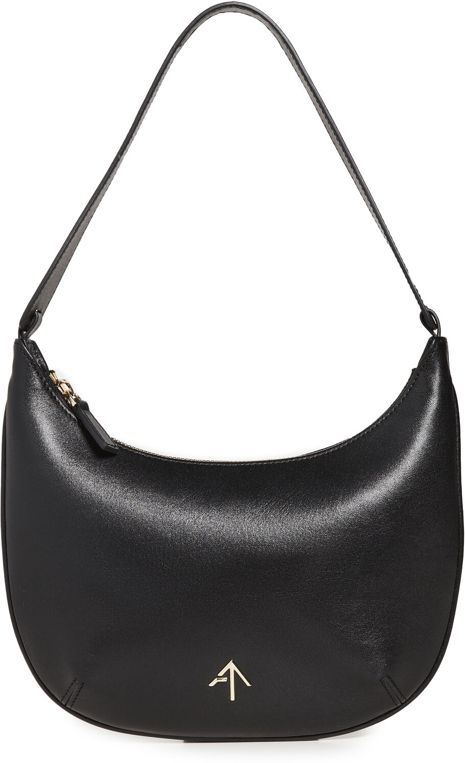 MANU Atelier Mini Hobo Soft Bag Black One Size  Black  size:One Size