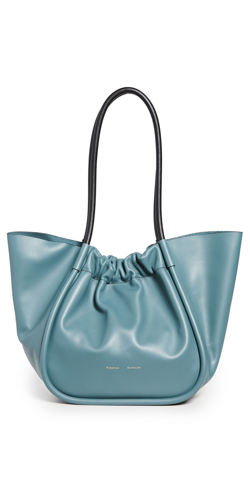 Proenza Schouler Large Ruched Tote Orion Blue One Size  Orion Blue  size:One Size