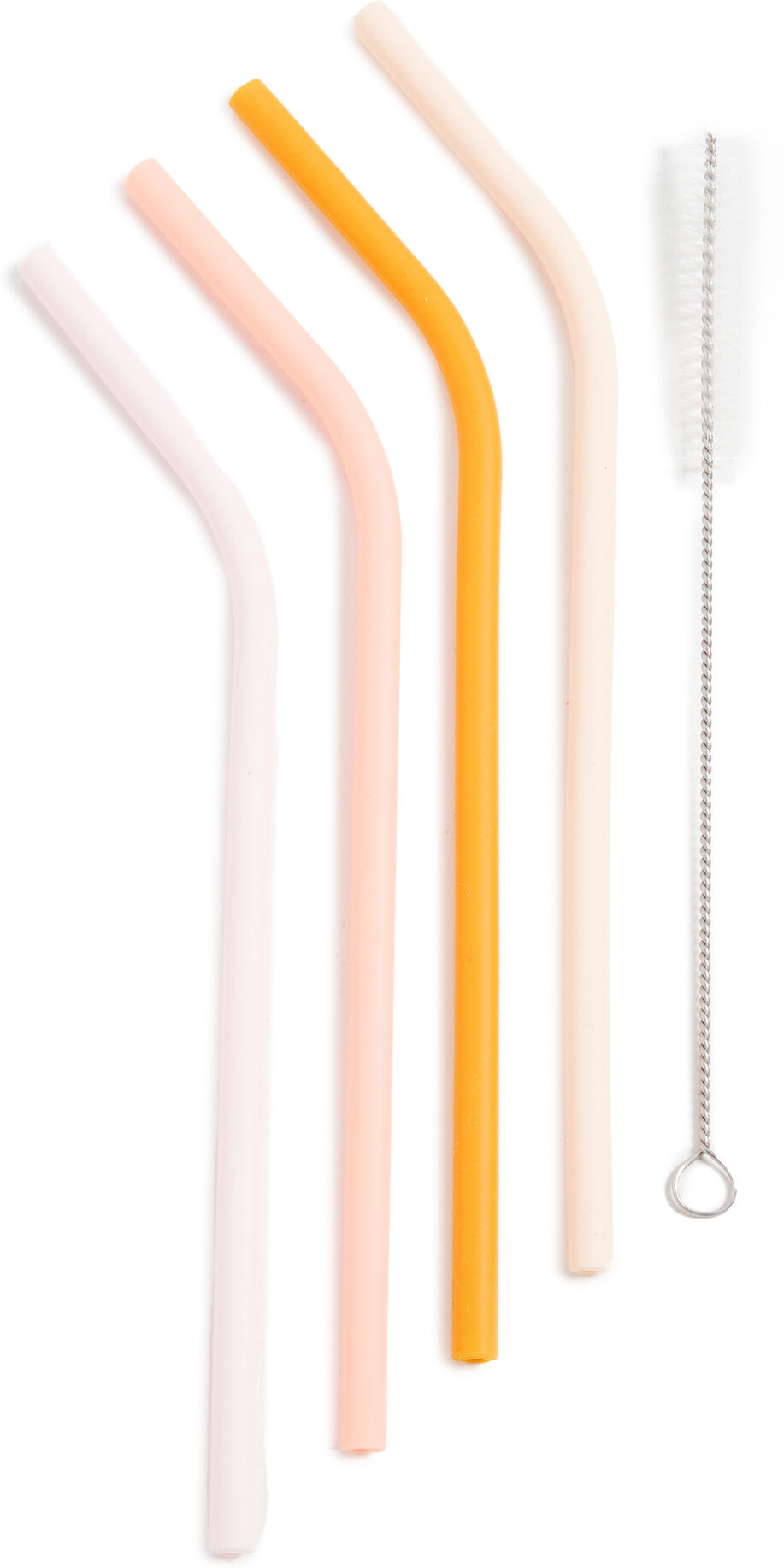 SunnyLife Multi Silicone Straws 4 Pack Multi One Size  Multi  size:One Size