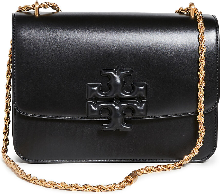 Tory Burch Eleanor Convertible Shoulder Bag Black One Size  Black  size:One Size