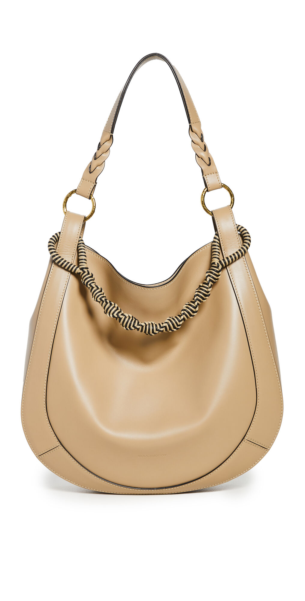 Ulla Johnson Georgia Hobo Bag Sand One Size  Sand  size:One Size