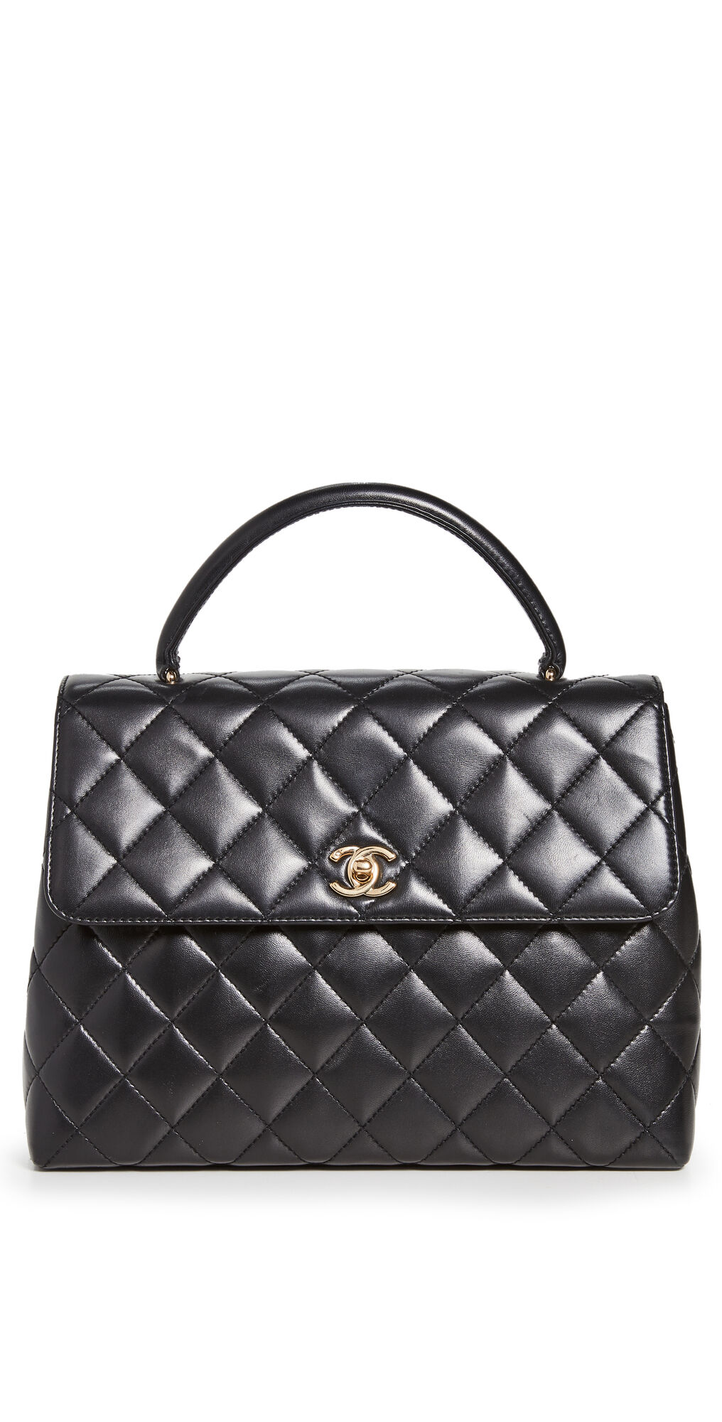 What Goes Around Comes Around Chanel Black Kelly Bag Black One Size  Black  size:One Size