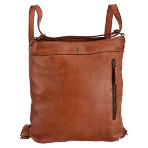 HARBOUR 2nd Cityrucksack »Nora«, aus Leder, auch als Tasche tragbar charming cognac  B/H/T: 32 cm x 34 cm x 7 cm