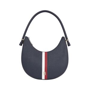 Tommy Hilfiger Schultertasche »TH EMBLEM SHOULDER BAG CORP«, Handtasche Damen... dunkelblau Größe B/H/T: 30 cm x 28 cm x 8 cm