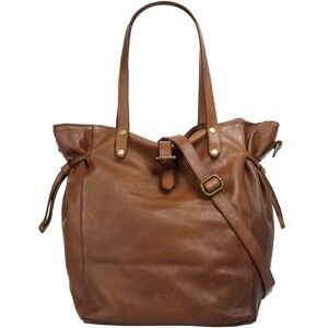 forty° Shopper, echt Leder, Made in Italy cognac Größe B/H/T: 33 cm x 30 cm x 23 cm   onesize