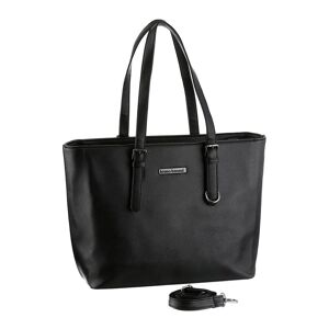 Bruno Banani Shopper, mit Reissverschluss Rückfach schwarz Größe B/H/T: 42 cm x 26 cm x 16 cm