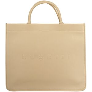 Bugatti Henkeltasche »DAPHNE«, echt Leder beige Größe B/H/T: 42 cm x 35 cm x 15 cm   onesize