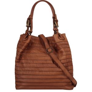 Samantha Look Shopper, echt Leder, Made in Italy cognac Größe B/H/T: 38 cm x 30 cm x 13 cm   onesize