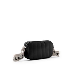 Elbsand Umhängetasche »Minibag«, Handtasche mit Steppung VEGAN schwarz Größe B/H/T: 20,5 cm x 12 cm x 6 cm
