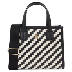 Tommy Hilfiger Henkeltasche »TH CITY SMALL TOTE WOVEN«, im kleinen Format Black / Calico Größe B/H/T: 25 cm x 20 cm x 14 cm