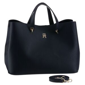 Tommy Hilfiger Henkeltasche »TH EMBLEM SATCHEL«, mit TH-Emblem vorne DW6 Space Blue Größe B/H/T: 37,5 cm x 27,5 cm x 22 cm