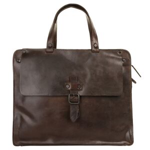 Harold's Aktentasche »ABERDEEN«, echt Leder, Made in Italy braun Größe B/H/T: 38 cm x 32 cm x 13 cm   onesize