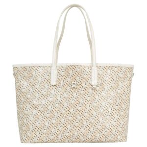 Tommy Hilfiger Shopper »TH MONOPLAY LEATHER TOTE MONO«, mit herausnehmbarer... Neutral Größe B/H/T: 35 cm x 27 cm x 14 cm