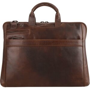 X-Zone Laptoptasche, echt Leder cognac Größe B/H/T: 40 cm x 31 cm x 6 cm   onesize