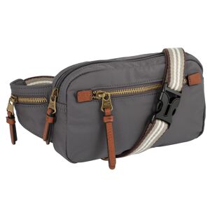 camel active Bauchtasche »Bari«, perfekter Begleiter aus hochwertigem matten... Grau Größe B/H/T: 40 cm x 12,5 cm x 4 cm