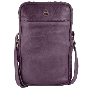 HARBOUR 2nd Mini Bag »Benita«, aus griffigem Leder mit typischen... purple Größe B/H/T: 11 cm x 16 cm x 2 cm
