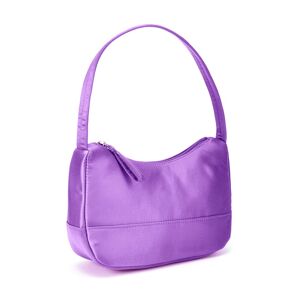 LASCANA Handtasche, aus Satin, Schultertasche, Henkeltasche, Mini Bag, Trend... lila Größe
