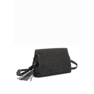 Vivance Umhängetasche, Handtasche, Schultertasche, Basttasche, Tragetasche VEGAN schwarz Größe B/H/T: 25 cm x 17 cm x 6 cm