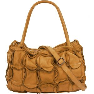 Samantha Look Shopper, echt Leder, Made in Italy gelb Größe B/H/T: 37 cm x 25 cm x 14 cm   onesize