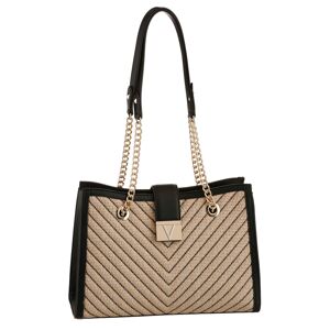 VALENTINO BAGS Shopper »TRIBECA« NATURALE/NERO Größe B/H/T: 34 cm x 23,5 cm x 13,5 cm