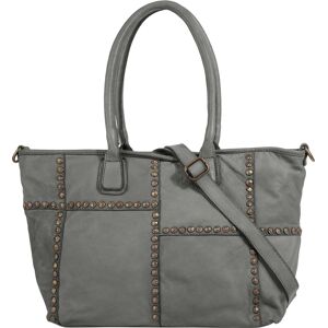 Samantha Look Shopper, echt Leder, Made in Italy grau Größe B/H/T: 48 cm x 28 cm x 15 cm   onesize