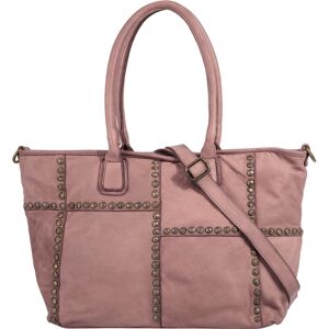 Samantha Look Shopper, echt Leder, Made in Italy alt-rosa Größe B/H/T: 48 cm x 28 cm x 15 cm   onesize