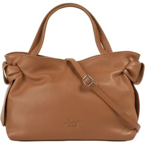 Samantha Look Henkeltasche, echt Leder, Made in Italy cognac Größe B/H/T: 33 cm x 23 cm x 12 cm   onesize