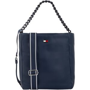 Tommy Jeans Shopper »TJW CITY-WIDE TOTE«, mit modischen Kettendetails Dark Night Navy Größe B/H/T: 30 cm x 30,5 cm x 12 cm