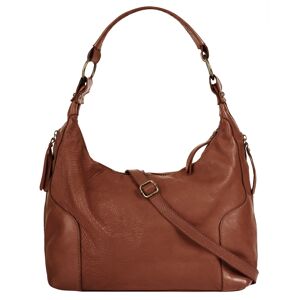 Samantha Look Shopper, echt Leder, Made in Italy cognac Größe B/H/T: 41 cm x 30 cm x 11 cm   onesize